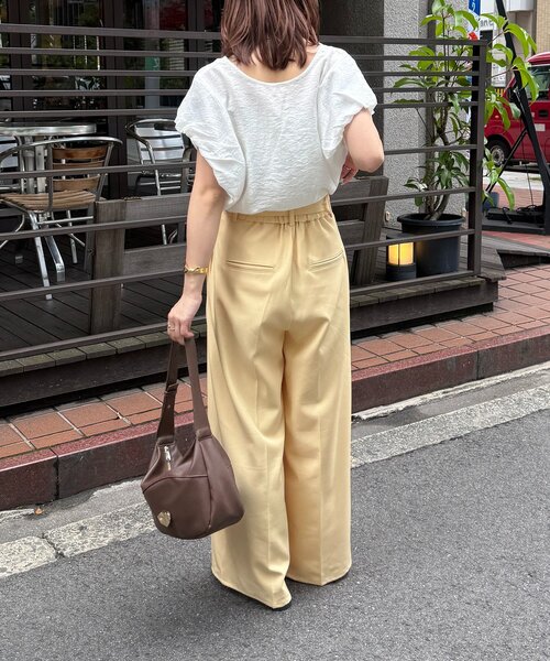 Thevon（ゼヴォン） スラックス パンツ 「新色登場！」ベルト付き