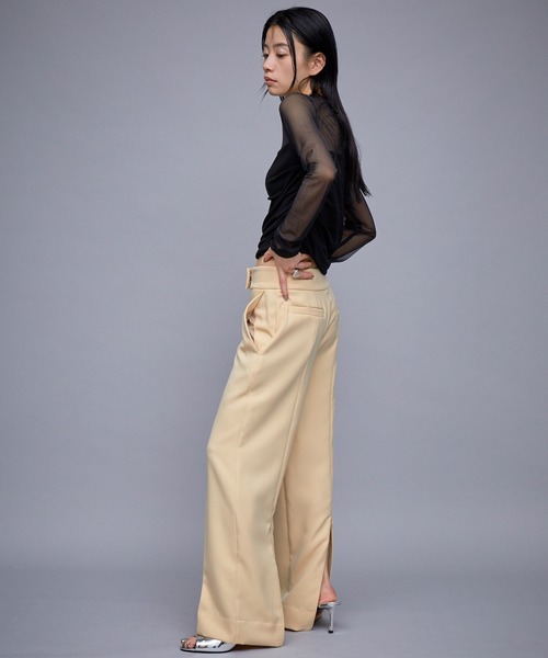 「THINGS THAT MATTER」 パンツ 1 オレンジ レディース_画像7