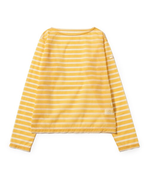 Ray BEAMS（レイ ビームス） tシャツ ORCIVAL / シースルー ボーダー