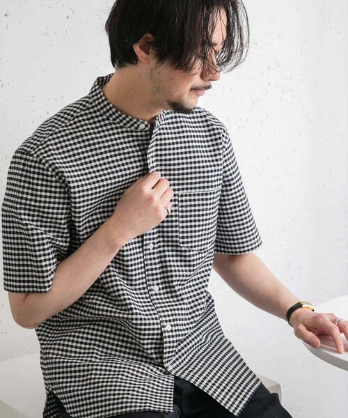 URBAN RESEARCH ROSSO MEN シャツ 半袖 「WEB限定」「抗菌/消臭」「XXL