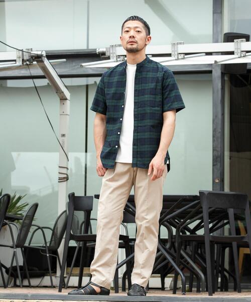 URBAN RESEARCH ROSSO MEN シャツ 半袖 「WEB限定」「抗菌/消臭」「XXL