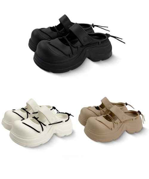 miniministore（ミニミニストア） 厚底 サンダル クロッグサンダル厚底