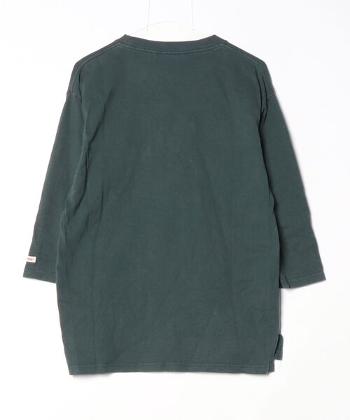 「Goodwear」 7分袖Tシャツ M グリーン メンズ_画像2