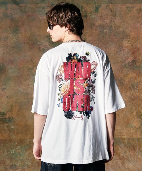 「glamb」 半袖Tシャツ L ホワイト メンズ_画像3