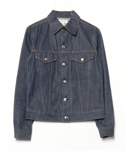 HYKE ハイク デニムジャケット Gジャン サイズ3 ブルー HYKE（ハイク） デニムジャケット 3 ネイビー レディース : ZOZOTOWN