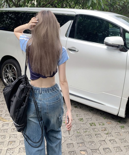 「meJane」 デニムパンツ S ブルー レディース_画像7