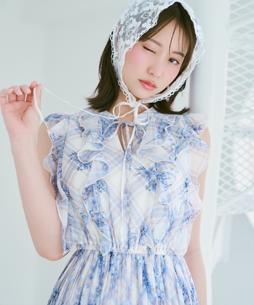 WILLSELECTION（ウィルセレクション） ワンピース 夏 フラワーチェック