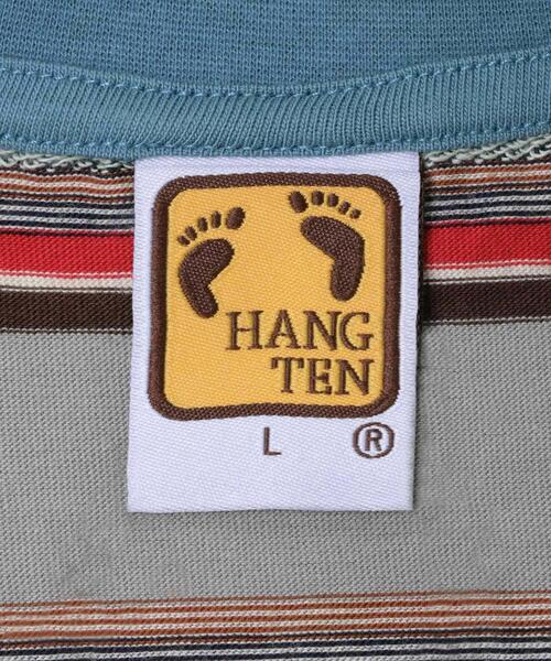 HANGTEN（ハンテン） tシャツ HANG TEN 70S JACQUARD T-SHIRTS メンズ