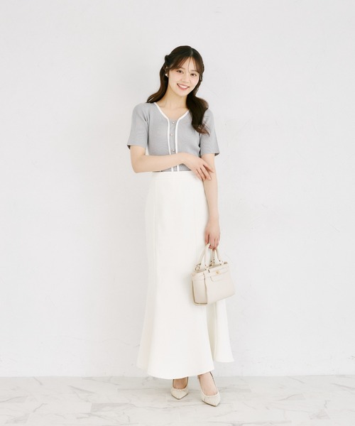 tocco - 新品tocco closetトッコクローゼット令嬢ニットトップスオフホワイト tocco closet（トッコ クローゼット） ニット セーター 「ZOZO限定