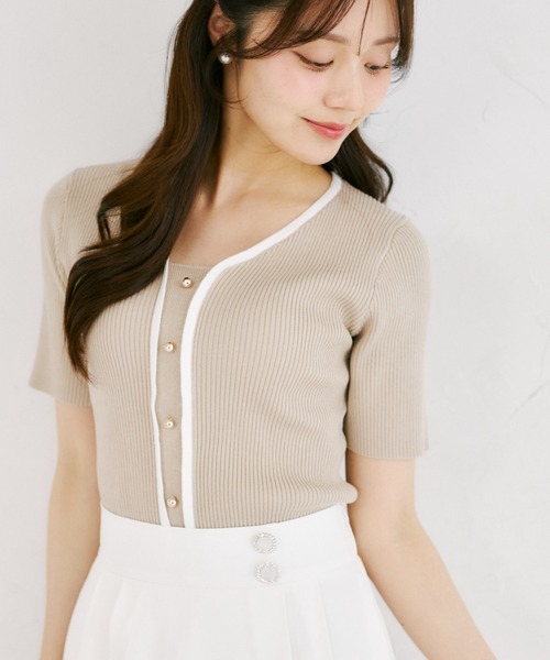 tocco closet（トッコ クローゼット） ニット セーター 「ZOZO限定