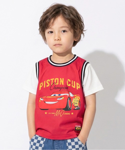 Disney（ディズニー） tシャツ カーズ ドッキングTシャツ 1726K キッズ