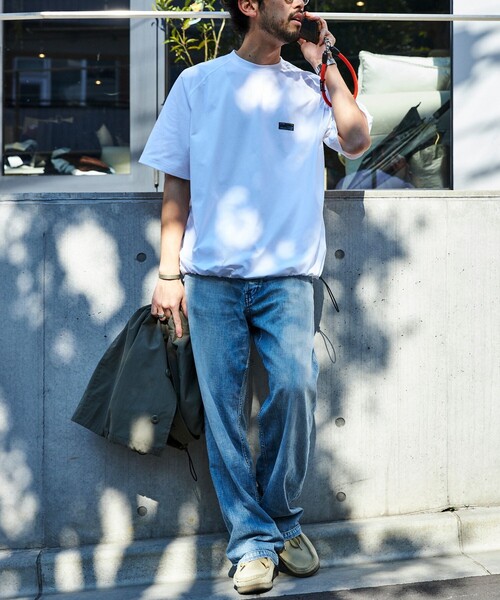 「FREAK'S STORE」 半袖Tシャツ SMALL ホワイト メンズ_画像2