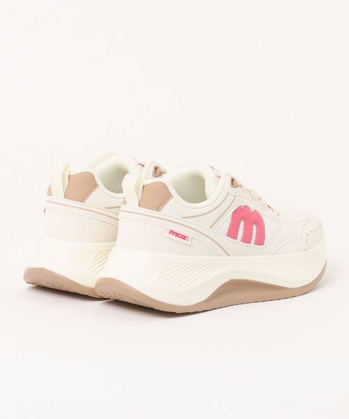 「moz」 ローカットスニーカー 23.5cm ブラック レディース_画像2
