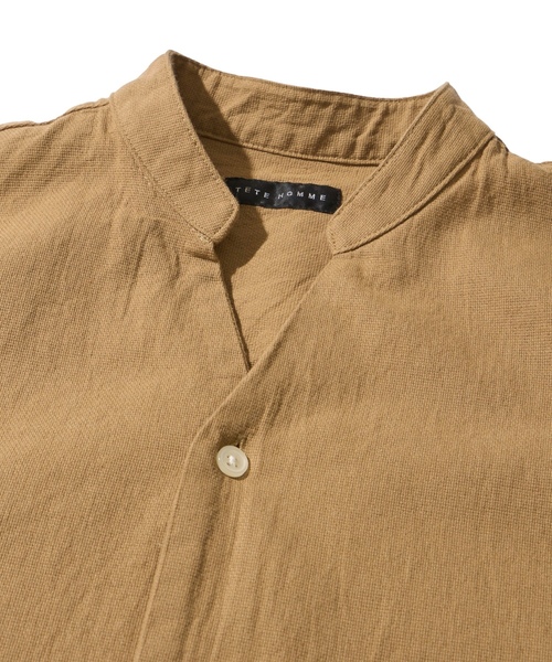 「TETE HOMME」 長袖シャツ X-LARGE ブルー メンズ_画像5