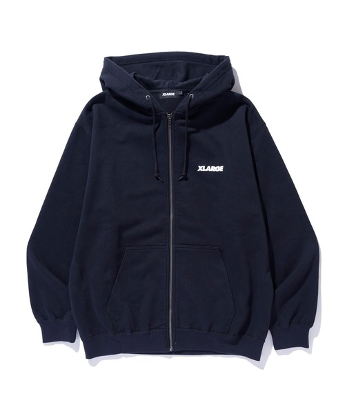 XLARGE（エクストラ ラージ） ジップアップパーカー M ブラック メンズ 