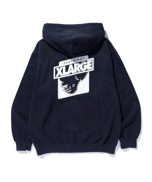 XLARGE（エクストラ ラージ） ジップアップパーカー M ブラック メンズ