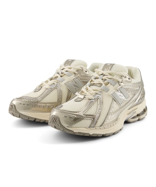 「New Balance」 ローカットスニーカー 22.0cm ライトベージュ レディース_画像6