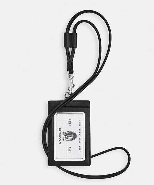 COACH シグネチャー ケース IDケース COACH（コーチ） パスケース ID ランヤード・シグネチャー アップ