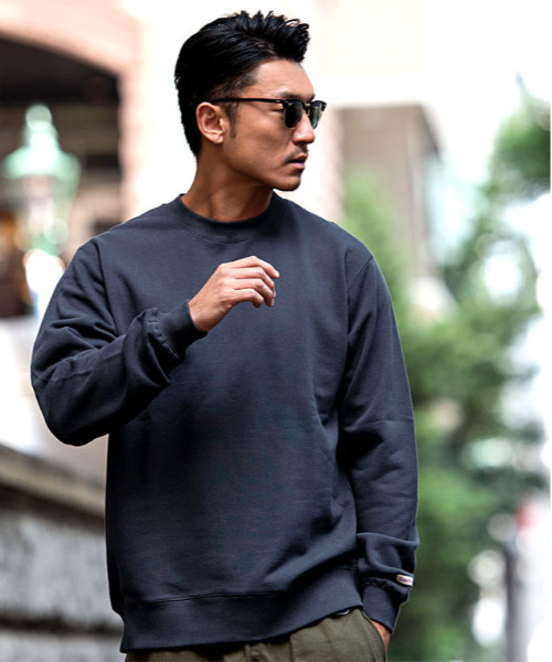 Deuxieme Classe Americana BIGクルーネックスウェット Goodwear（グッドウェア） トレーナー スウェット 「Goodwear/グッド