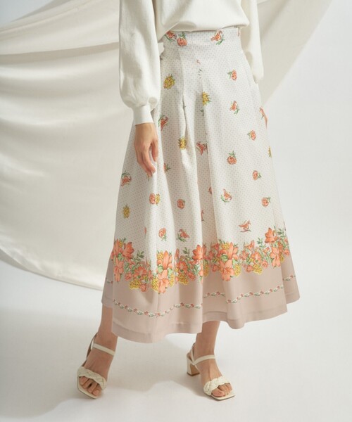 GRACE CONTINENTAL（グレースコンチネンタル） スカート ブーケ