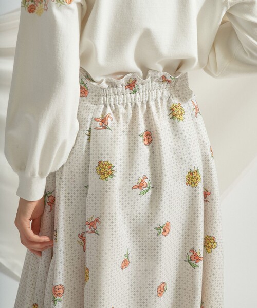 GRACE CONTINENTAL（グレースコンチネンタル） スカート ブーケ