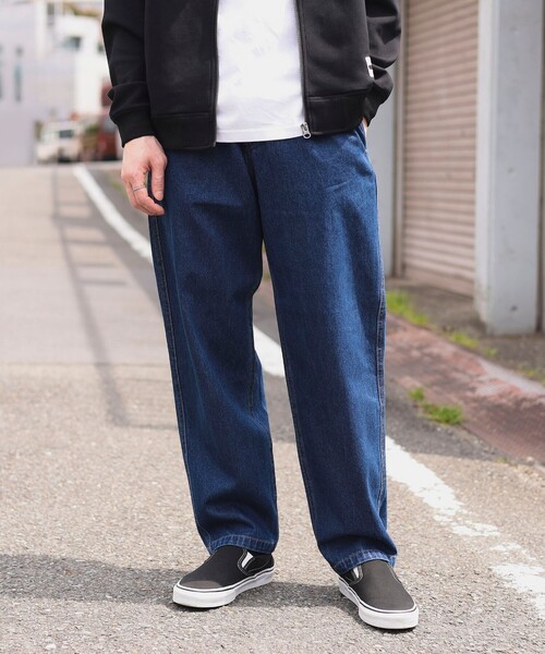 BEAMS 8部丈バルーンデニムパンツLサイズ BEAMS HEART（ビームス ハート） ジーンズ 「3色展開」バルーン デニム