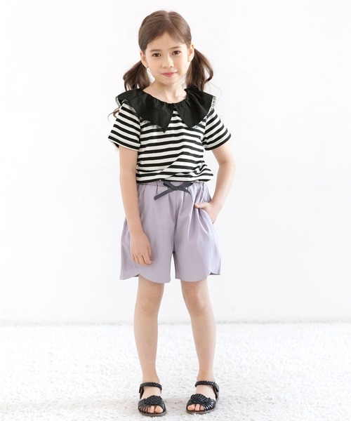 Bee des Bee tシャツ 襟付きトップス キッズ 子供服 女の子 : ZOZOTOWN 