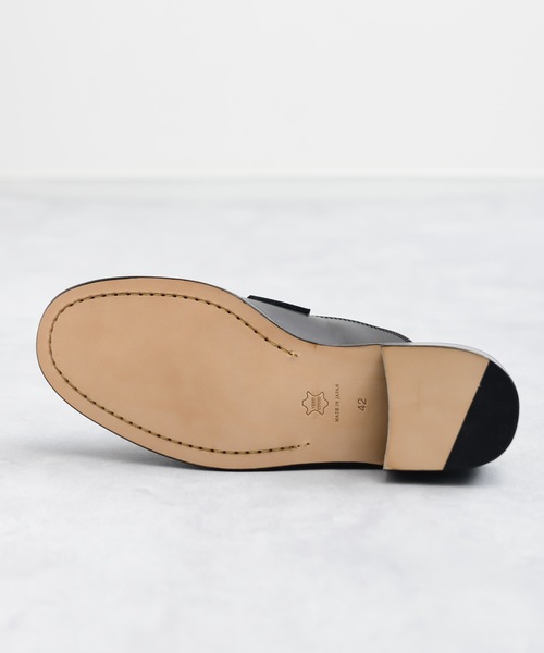 And A サンダル PADRONE パドローネ / BL CUT OFF LOAFERS