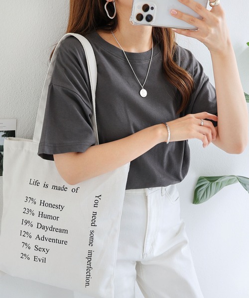 andme tシャツ USAコットン汗染み防止半袖Tシャツ レディース