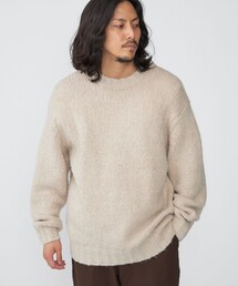 セーター ニット SHIPS: フラッフィー メランジ クルーネック プルオーバー ニット メンズ｜ZOZOTOWN Yahoo!店