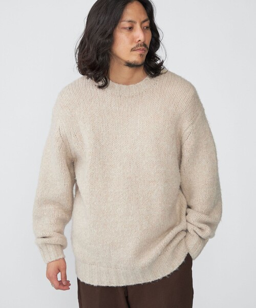 SHIPS（シップス） セーター ニット SHIPS: フラッフィー メランジ