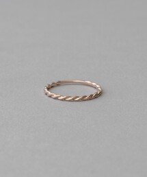 ete（エテ） 指輪 リング 「レイヤード」 K10MPG ツイスト リング