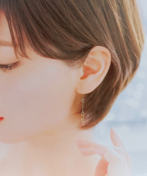 CERCA アレルギー対応 チャーム 「 jolie joie 」14kgf Gold Silver