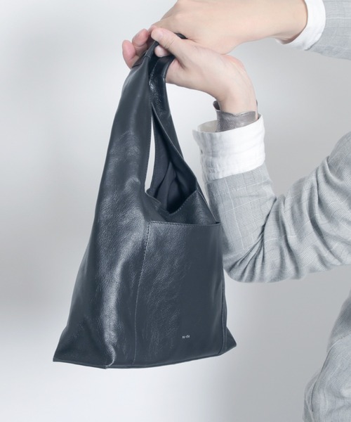 YArKA トートバッグ 「YArKA/ヤーカ」real leather one shoulder tote