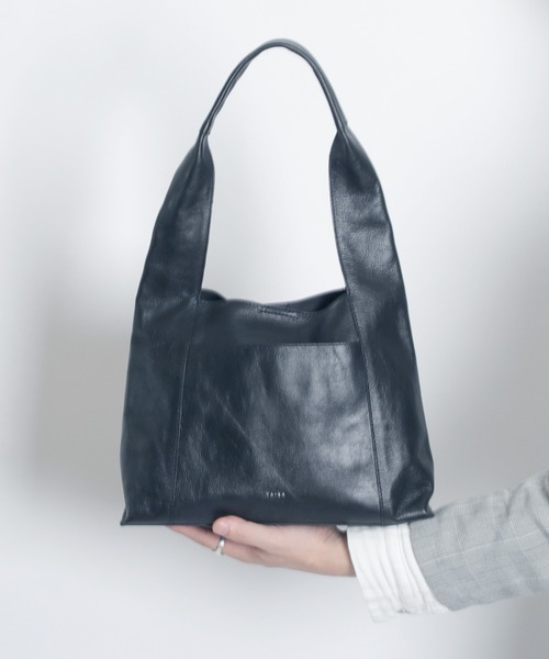 YArKA トートバッグ 「YArKA/ヤーカ」real leather one shoulder tote