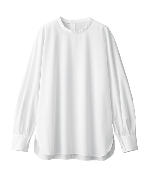無印良品（MUJI） シャツ ブラウス 婦人 シワになりにくい ブロード 