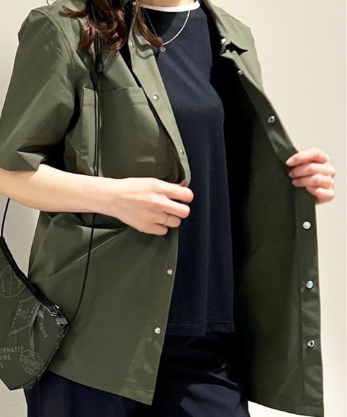 AIGLE（エーグル） シャツ UVカット 吸水速乾 ビッグポケットシャツ