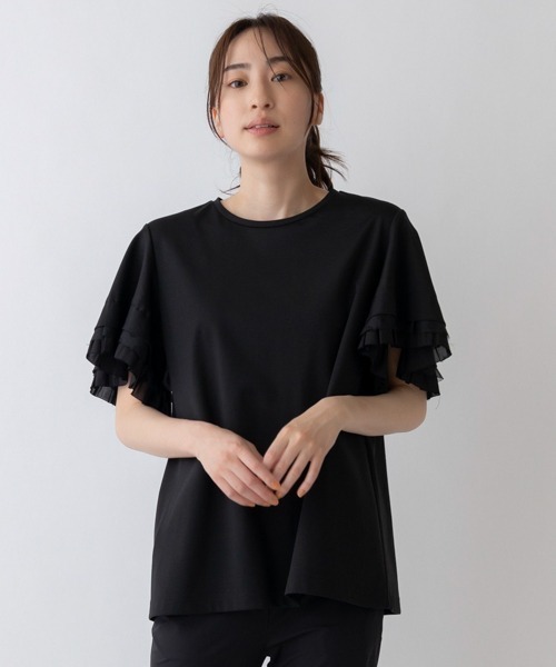 tシャツ 「SONO/ソーノ」ブーケスリーブ TEE レディース Sono tシャツ 「SONO/ソーノ」ブーケスリーブ TEE レディース