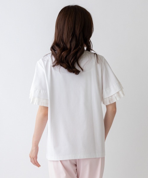 tシャツ 「SONO/ソーノ」ブーケスリーブ TEE レディース Sono tシャツ 「SONO/ソーノ」ブーケスリーブ TEE レディース