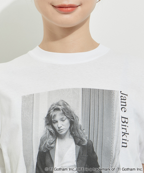 tシャツ 「GOOD ROCK SPEED」LIFE PHOTO半袖Tシャツ/jane birken レディース LE CERCLE par rope' tシャツ 「GOOD ROCK SPEED」LIFE PHOTO
