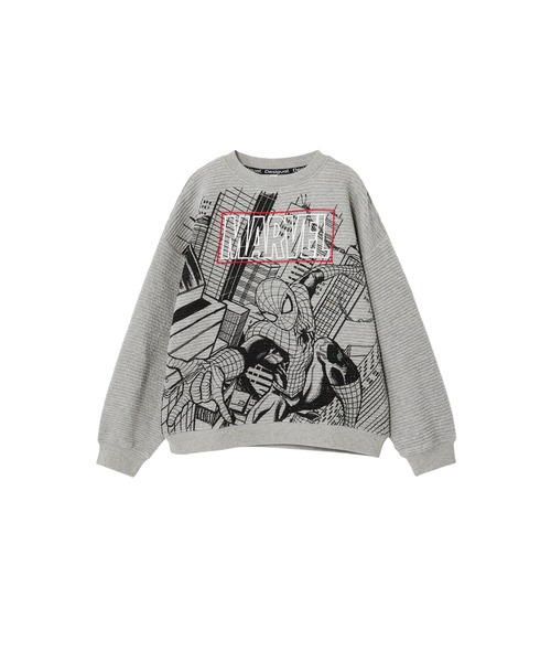 Desigual トレーナー SPIDERMARVEL スウェットロングスリーブ キッズ  