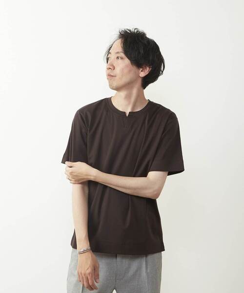 〔 Sサイズ 〕 シルキースムース Tシャツ シルケットスムースTシャツ(トップス)｜LOVELESS(ラブレス)の