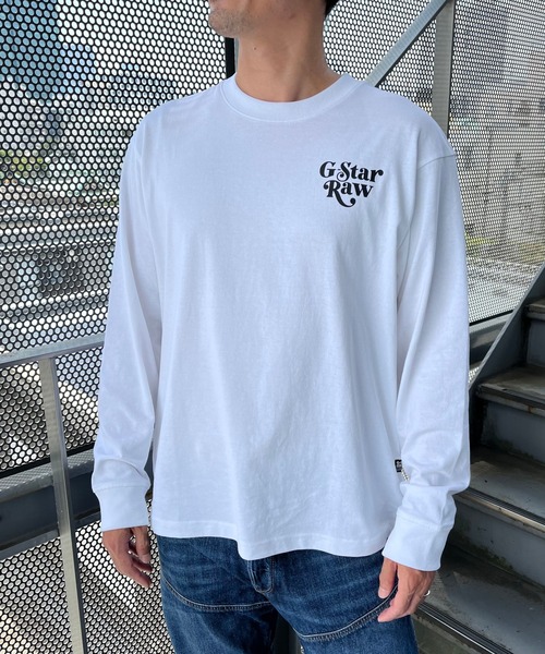 G-STAR RAW tシャツ FOXY CHEST BOXY T-SHIRT/グラフィックロゴ
