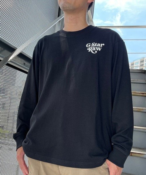G-STAR RAW tシャツ FOXY CHEST BOXY T-SHIRT/グラフィックロゴ