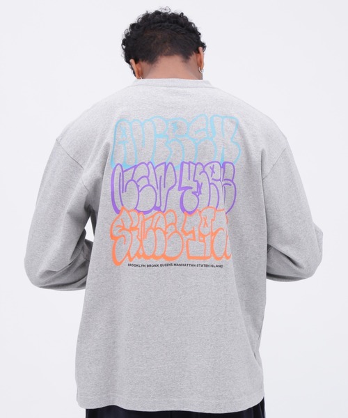 AVIREX tシャツ GRAFFITI LONGSLEEVE T-SHIRT / グラフィティ