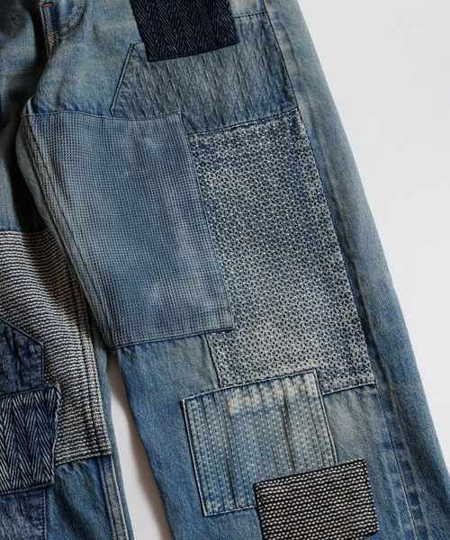 FDMTL classic straight used加工 ストレート FDMTL ファンダメンタル CLASSIC STRAIGHT DENIM CS94