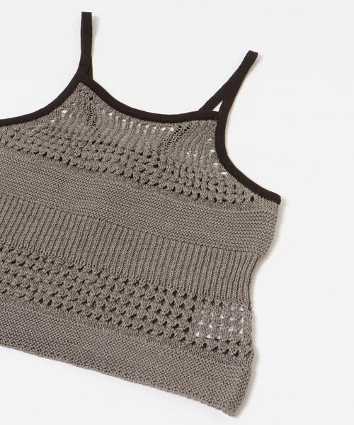 値下げ 新品未使用 tope knit bib キャミソール peto LAATO キャミソール knit camisole : ZOZOTOWN Yahoo!店 - 通販