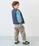 ワイドパンツ パンツ RICH WARM 裏シ...の詳細画像2