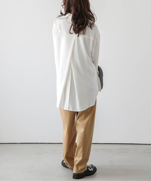 バックロングシャツ DAY by DAY It's international]2WAYバックロングシャツ | KOBUNSHA