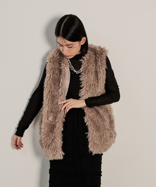 セルフォード ファー ジレ ベスト 36 楽天市場】CELFORD セルフォード